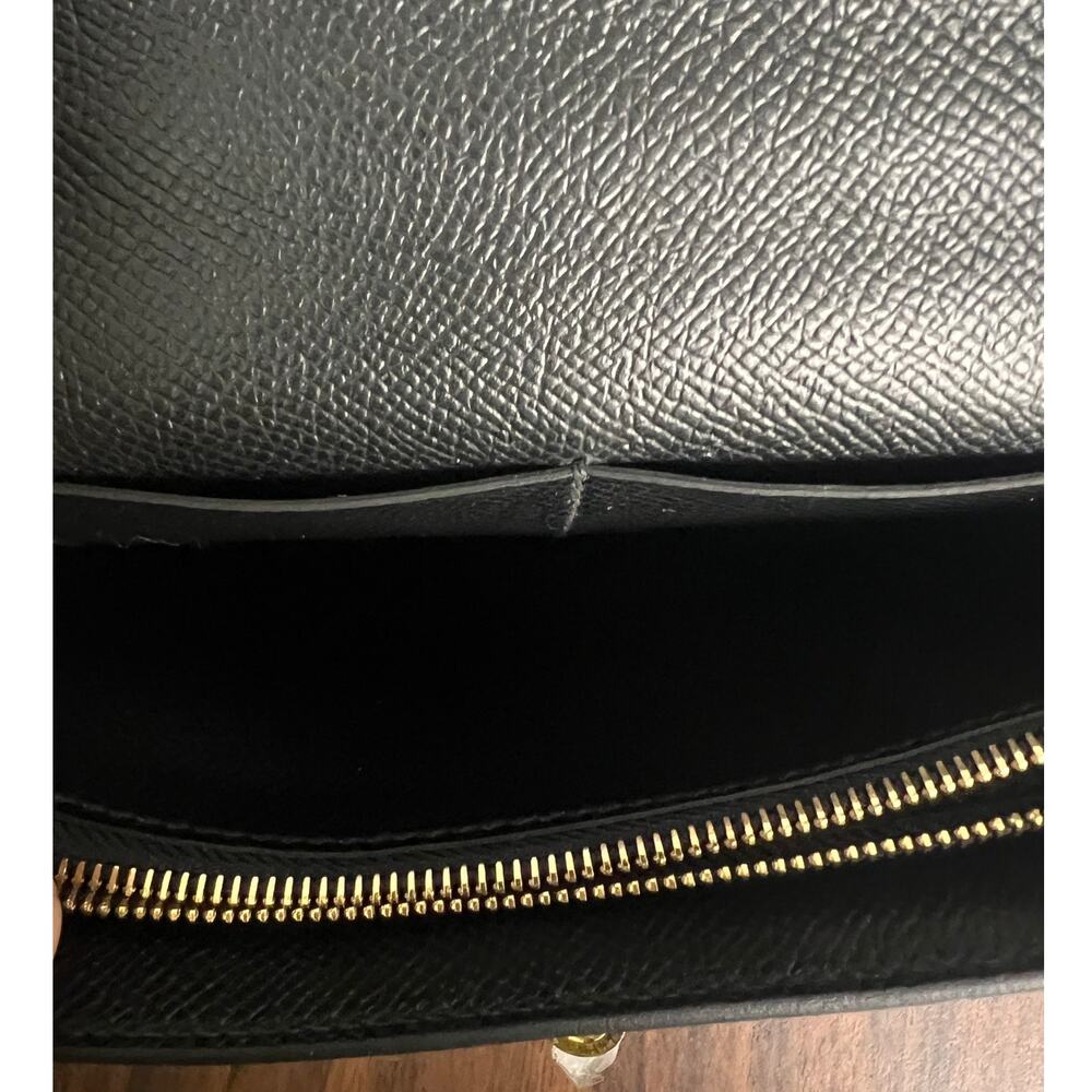 Hermes Womens OS Quiet Luxury Old Money Minimalist Chic Kelly Long Wallet Clutch - Picture 11 of 14